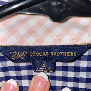 Brooks Brothers 346 Women’s Gingham Button Down